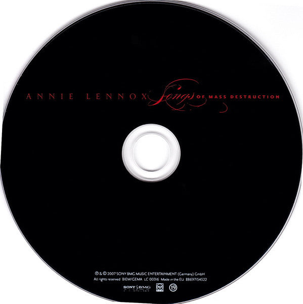 Annie Lennox : Songs Of Mass Destruction (CD, Album)
