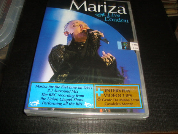 Mariza : Live In London (DVD-V, Copy Prot., PAL)