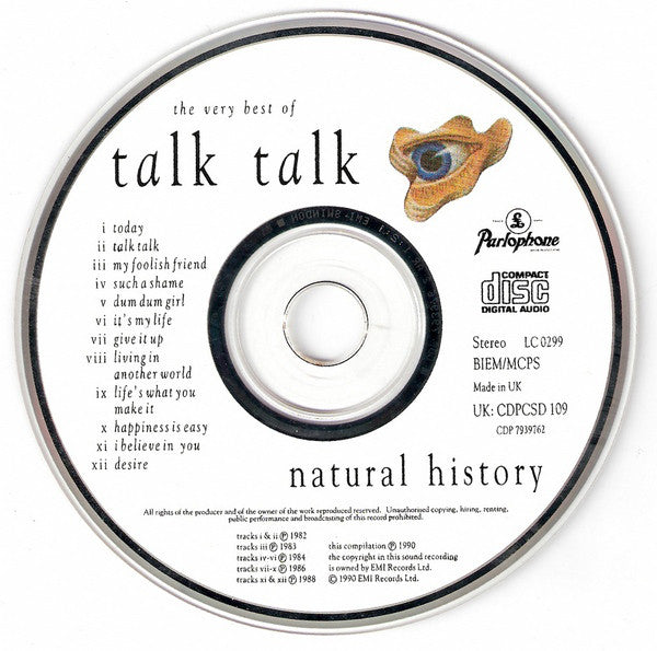 Talk Talk : Natural History (The Very Best Of Talk Talk) (CD, Comp)