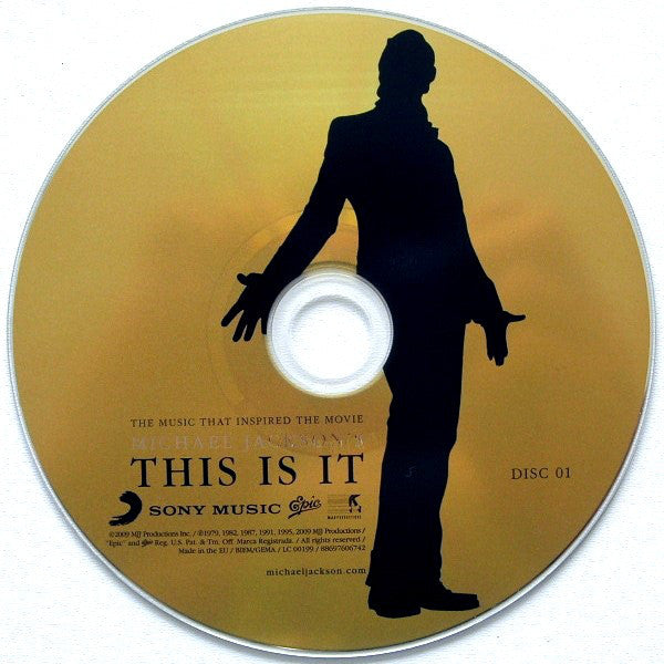 Michael Jackson : This Is It (2xCD, Album, Comp, Sou)