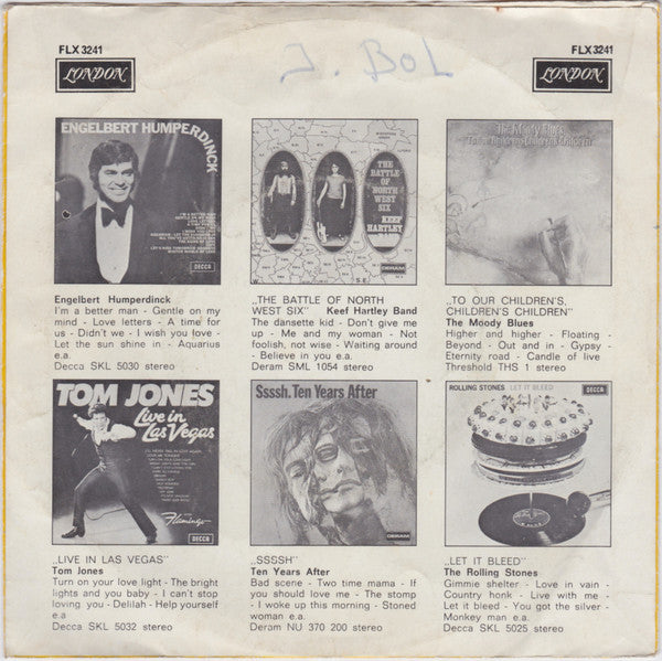 Frijid Pink : House Of The Rising Sun (7", Single)