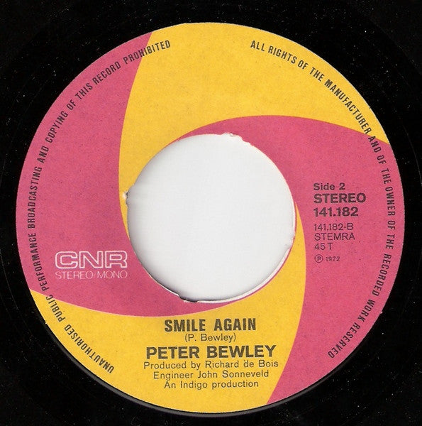 Peter Bewley : It's Allright Bill (7", Single)