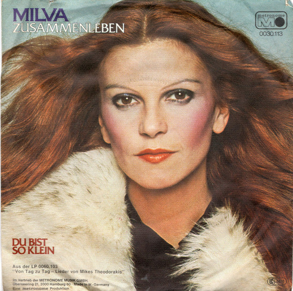 Milva : Zusammenleben (7", Single)
