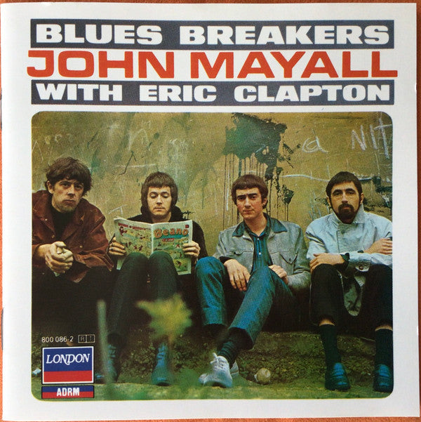 John Mayall With Eric Clapton : Blues Breakers (CD, Album, RE, RM)