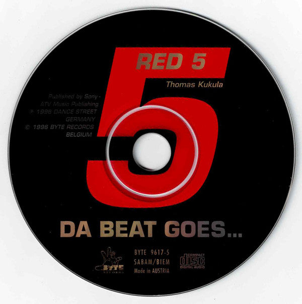 Red 5 : Da Beat Goes... (CD, Maxi)