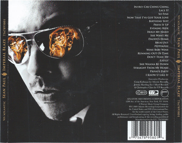 Sean Paul : Imperial Blaze (CD, Album)