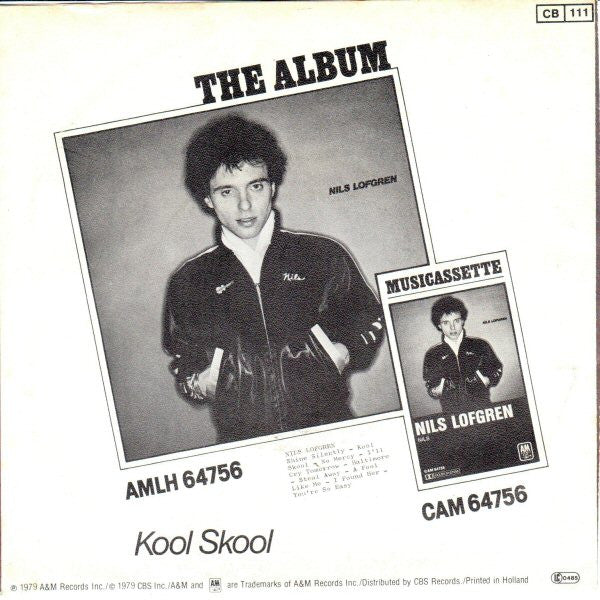 Nils Lofgren : Shine Silently (7", Single)
