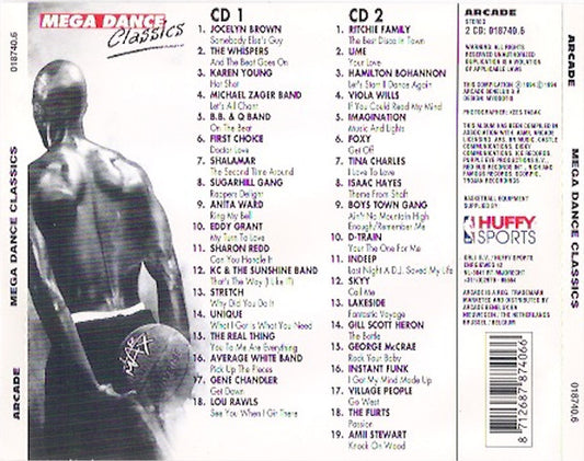Various : Mega Dance Classics (2xCD, Comp)