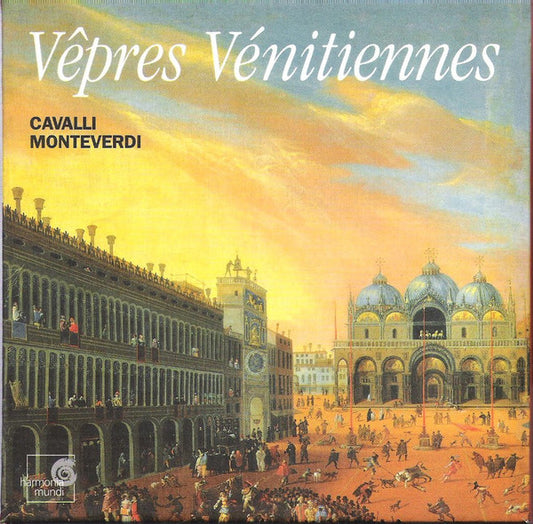 Francesco Cavalli / Claudio Monteverdi - Concerto Palatino, Bruce Dickey, Charles Toet / La Chapelle Royale, Collegium Vocale, Les Sacqueboutiers De Toulouse, Philippe Herreweghe : Vêpres Vénitiennes: Vespro Della Beata Vergine (4xCD, Comp, RE)