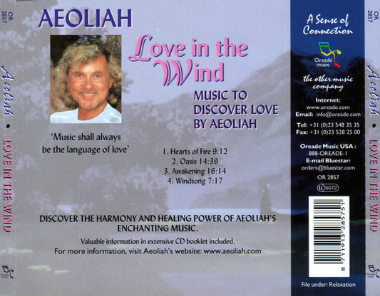Aeoliah : Love In The Wind  (CD, Album)