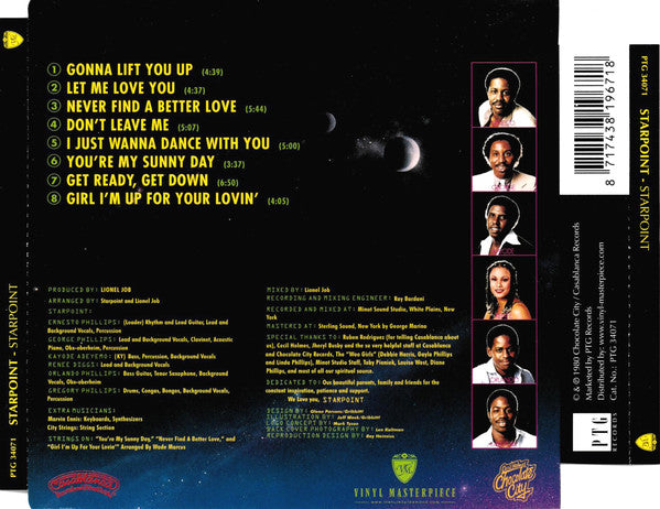 Starpoint : Starpoint (CD, Album, RE)