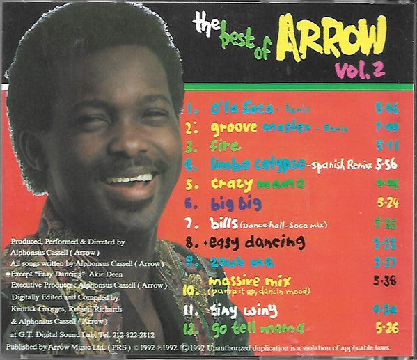 Arrow (2) : The Best Of Arrow Vol. 2 (CD, Comp)