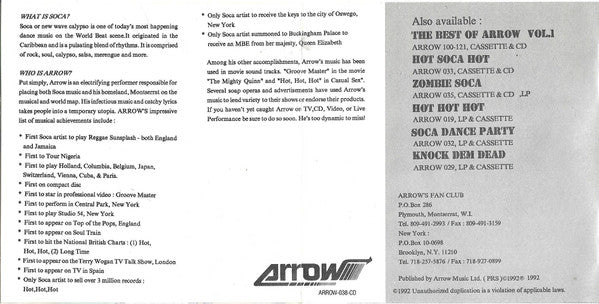 Arrow (2) : The Best Of Arrow Vol. 2 (CD, Comp)