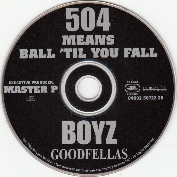 Master P Presents 504 Boyz : Goodfellas (CD, Album)