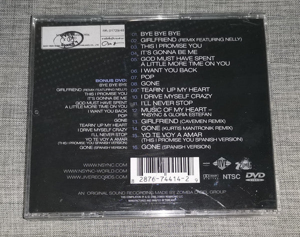 *NSYNC : Greatest Hits (CD, Comp + DVD-V, NTSC)