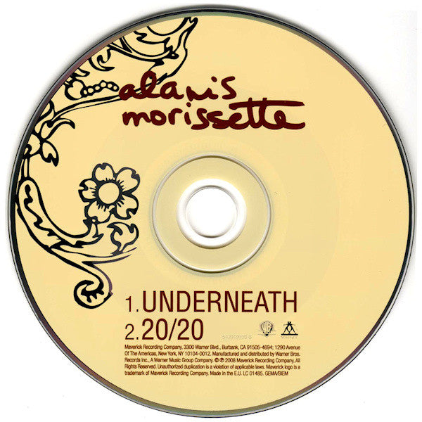 Alanis Morissette : Underneath (CD, Single, Car)