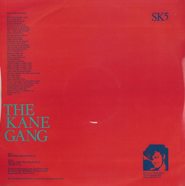 The Kane Gang : Brother Brother (12")