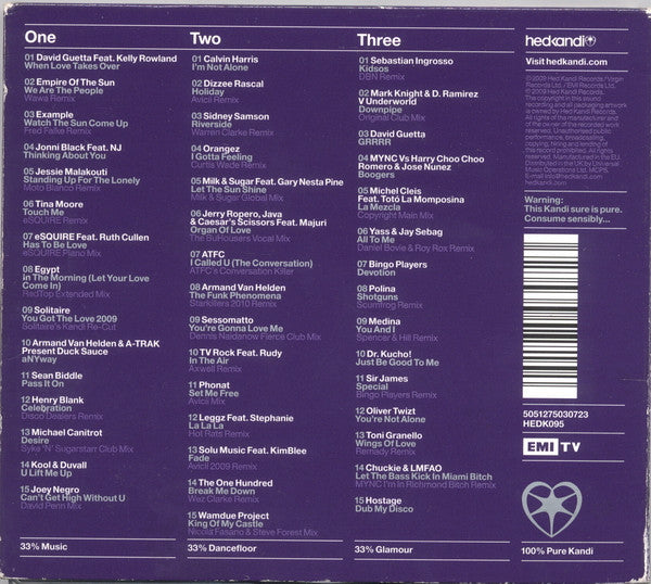Various : Pure Kandi (3xCD, Comp, Mixed)
