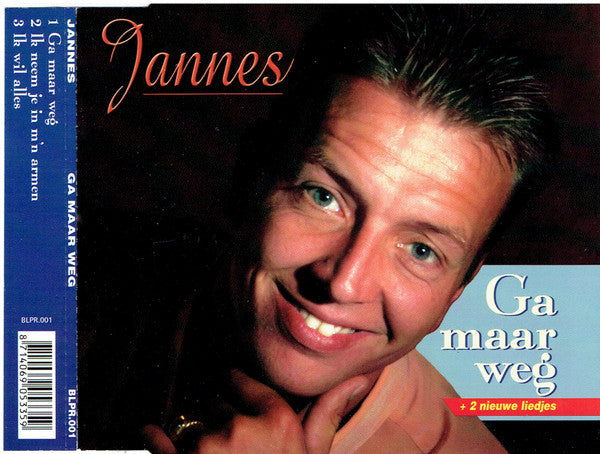 Jannes : Ga Maar Weg (CD, Single)