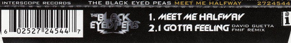Black Eyed Peas : Meet Me Halfway (CD, Single)