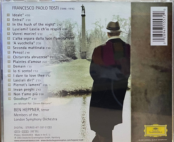Ben Heppner : Ideale : Songs Of Paolo Tosti (CD, Album)