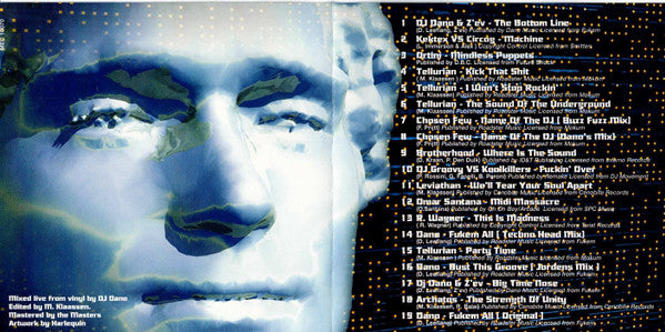 DJ Dano : Dano's Megamix (CD, Mixed)