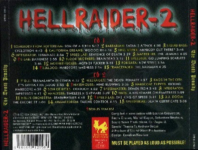 Various : Hellraider 2 (The Death Penalty) (2xCD, Comp)