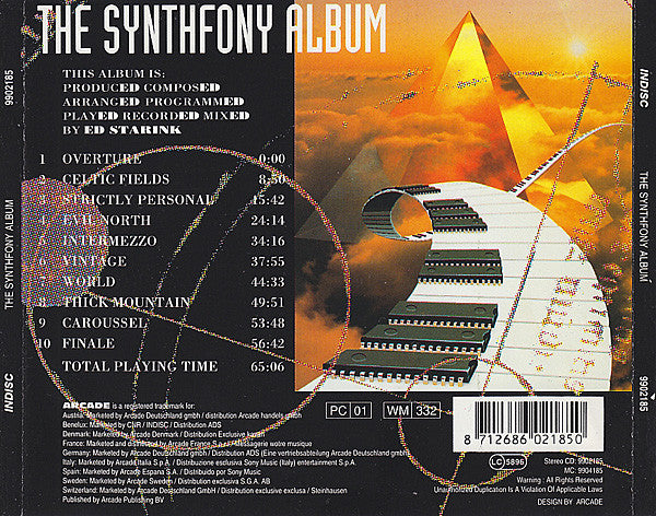 Ed Starink : The Synthfony Album (CD, Album)