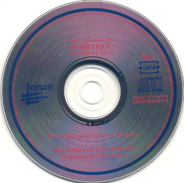 Pyotr Ilyich Tchaikovsky - Simfonični Orkester RTV Ljubljana, Anton Nanut : Pathetique Symphony No.6 (2xCD, Comp)