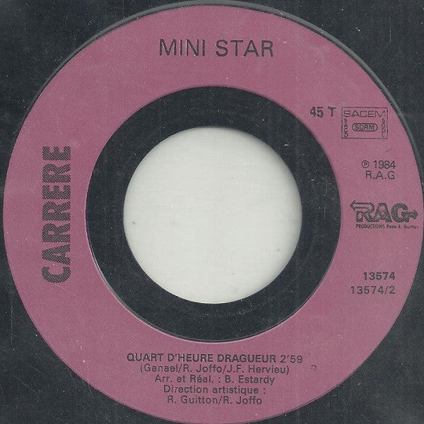 Mini-Star : Arrete Ton Clip! (7", Single)