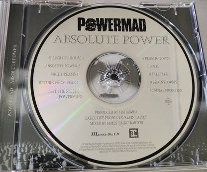 Powermad : Absolute Power (CD, Album, RE)