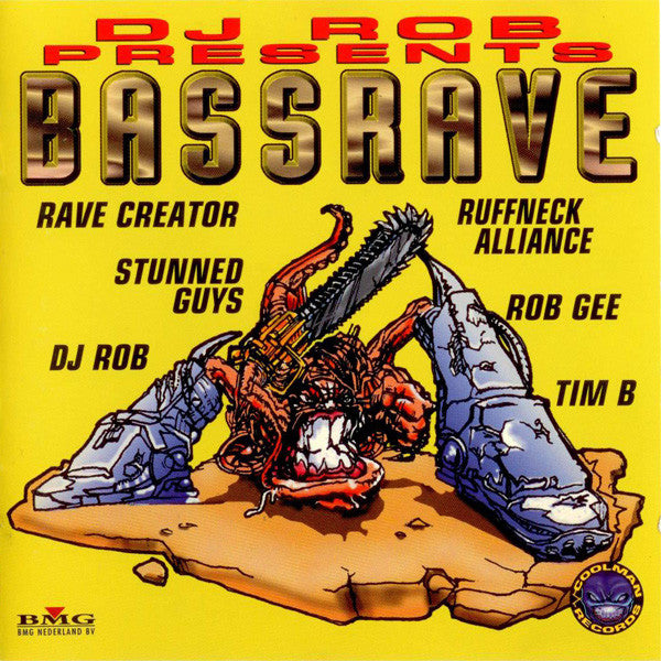 DJ Rob : Bassrave (CD, Comp)