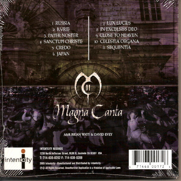 Magna Canta : Sanctuary (CD, Album)