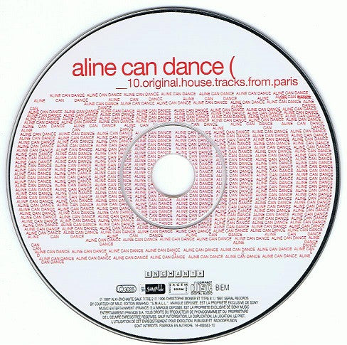 Various : Aline Can Dance _10.original.house.tracks.from.paris (CD, Comp)