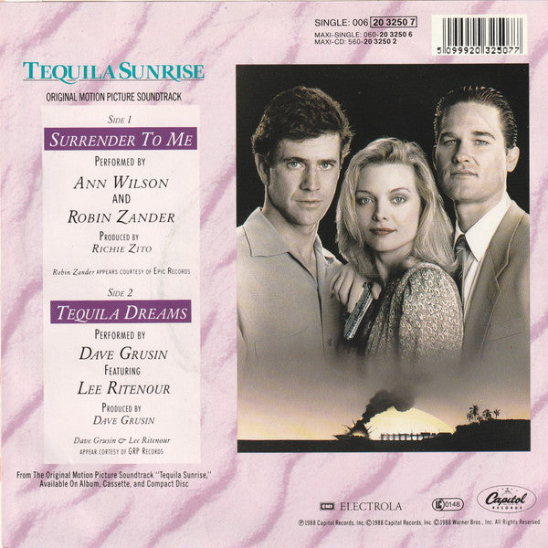 Ann Wilson / Robin Zander : Surrender To Me (7", Single)