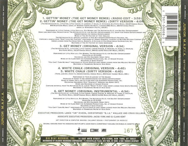 Junior M.A.F.I.A. : Gettin' Money (The Get Money Remix) (CD, Maxi)