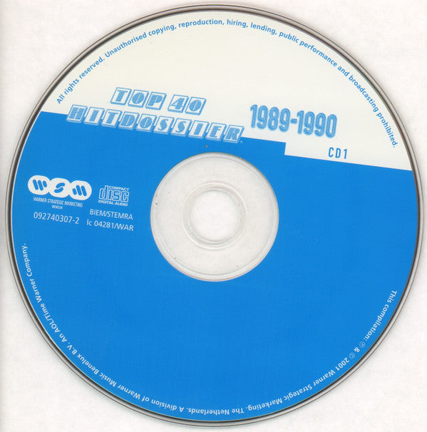 Various : Top 40 Hitdossier 1989-1990 (2xCD, Comp)