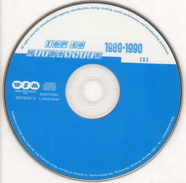 Various : Top 40 Hitdossier 1989-1990 (2xCD, Comp)