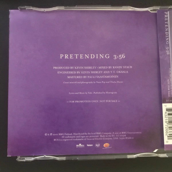 HIM (2) : Pretending (CD, Single, Promo)