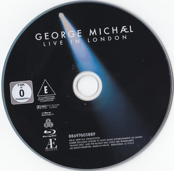 George Michael : Live In London (Blu-ray, Multichannel)