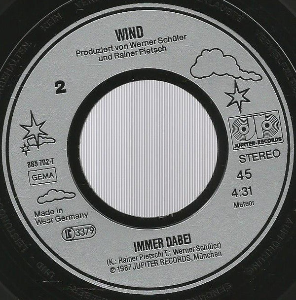 Wind (4) : Lass Die Sonne In Dein Herz (7", Single)