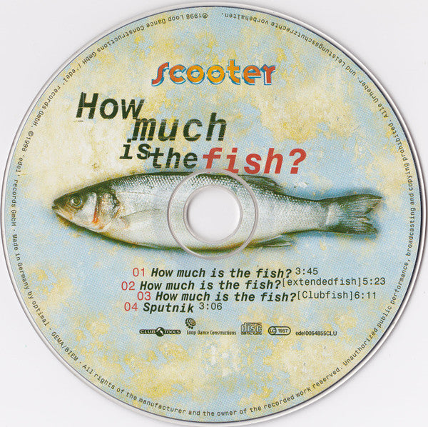Scooter : How Much Is The Fish? (CD, Maxi)