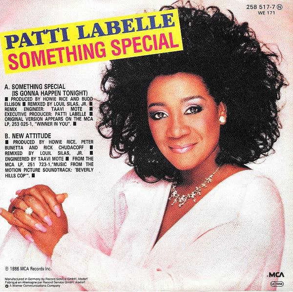 Patti Labelle : Something Special (7", Single)