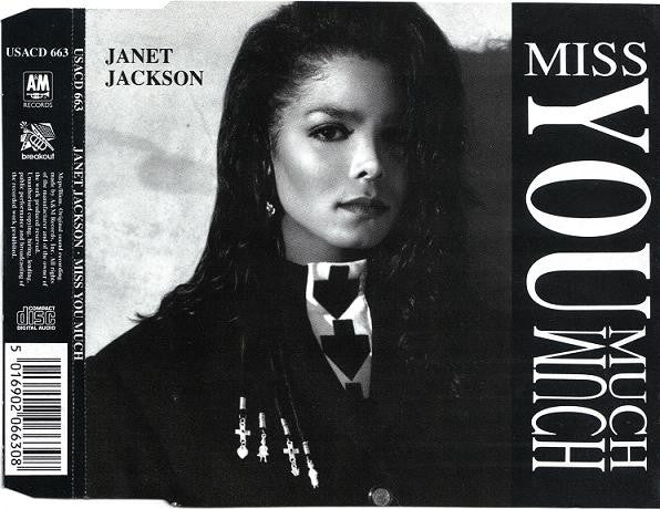 Janet Jackson : Miss You Much (CD, Single)