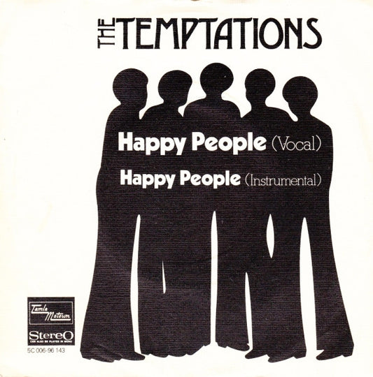 The Temptations : Happy People (7")