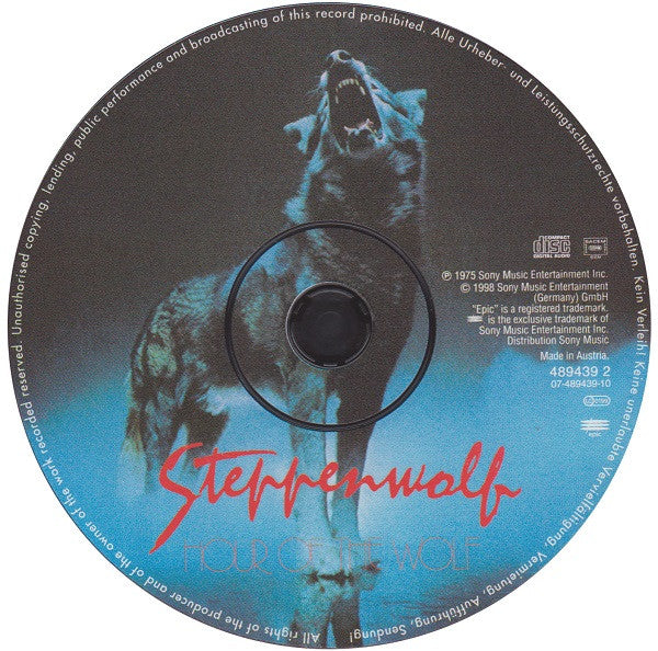 Steppenwolf : Hour Of The Wolf (CD, Album, RE, RM)