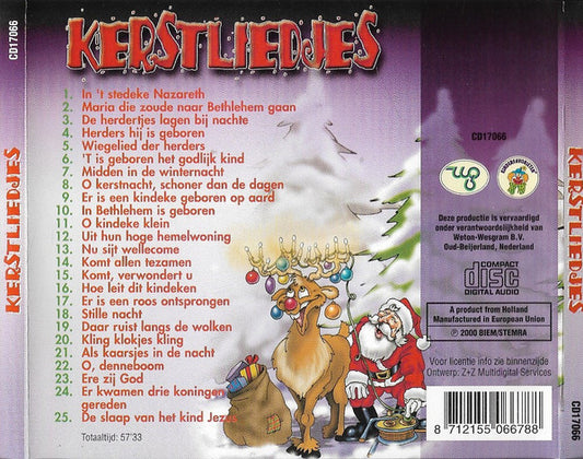 De Gouden Nachtegaaltjes : Kerstliedjes (CD, RE)
