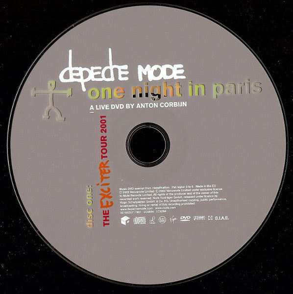 Depeche Mode : One Night In Paris (The Exciter Tour 2001) (2xDVD-V, Multichannel, PAL, Dig)