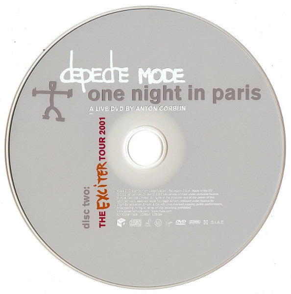 Depeche Mode : One Night In Paris (The Exciter Tour 2001) (2xDVD-V, Multichannel, PAL, Dig)