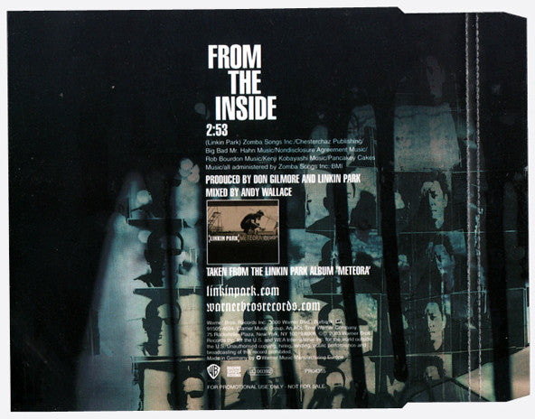 Linkin Park : From The Inside (CD, Single, Promo)